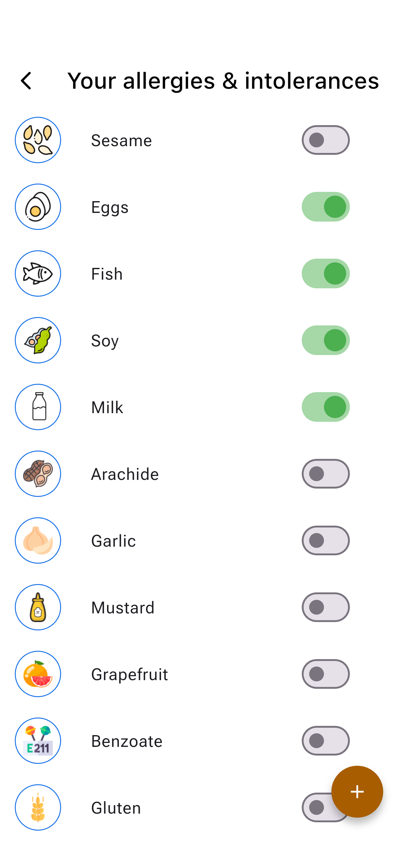 Allergies and Intolerances